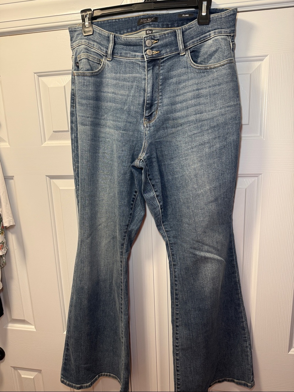 Judy Blue Light Blue High-Rise Flare Jeans